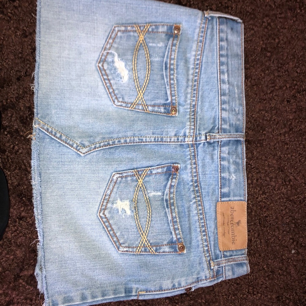 Abercrombie kids jean skirt - Picture 3 of 4